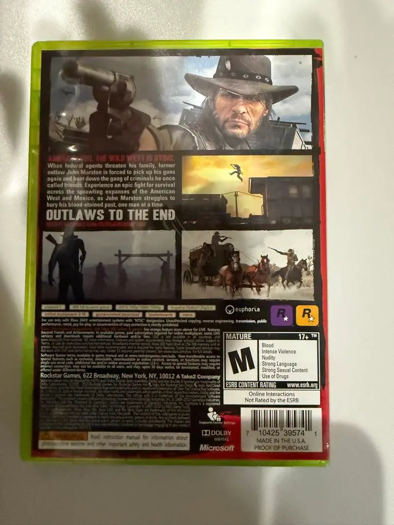 RED DEAD REDEMPTION Xbox 360