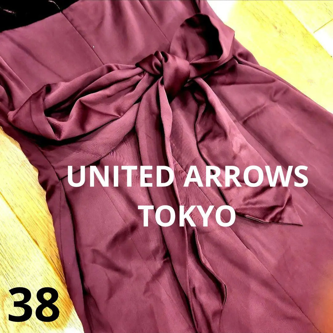 United Arrows Vestido de fiesta adecuado para adultos Vino tinto 38 м Púrpura | 38 М 紫