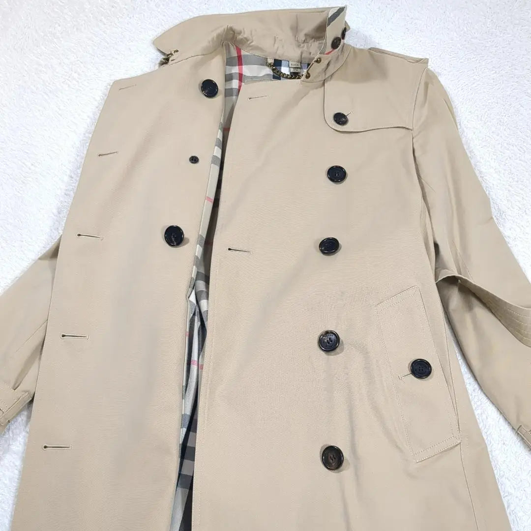 Extremadamente hermoso BURBERRY Burberry Trench Court Kenzington Novachk | 極美品 BURBERRY バーバリー トレンチコート ケンジントン ノバチェック