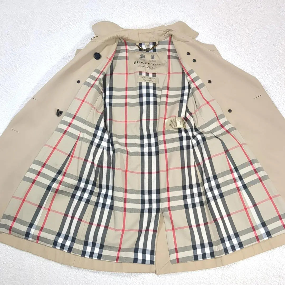 Extremadamente hermoso BURBERRY Burberry Trench Court Kenzington Novachk | 極美品 BURBERRY バーバリー トレンチコート ケンジントン ノバチェック