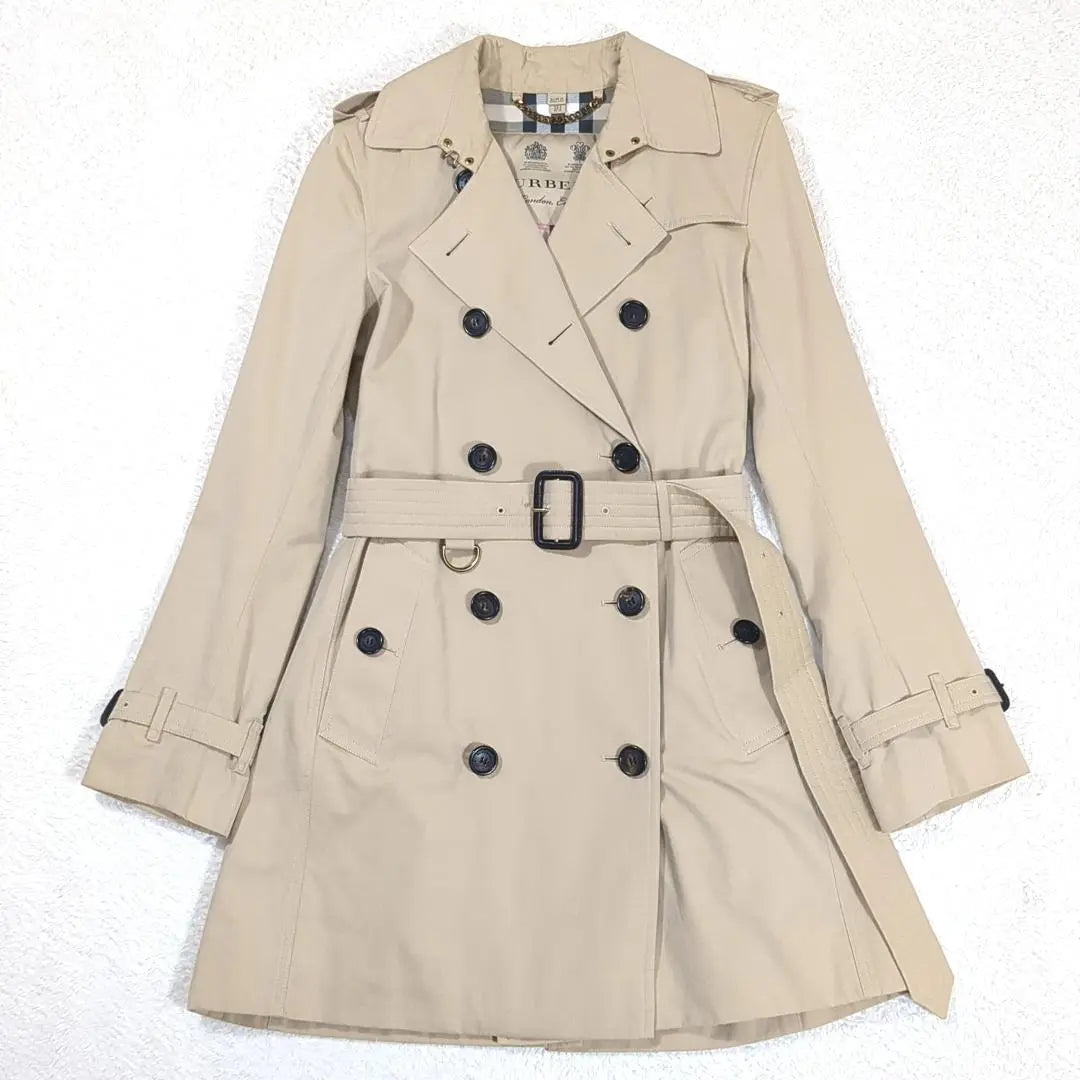 Extremadamente hermoso BURBERRY Burberry Trench Court Kenzington Novachk | 極美品 BURBERRY バーバリー トレンチコート ケンジントン ノバチェック