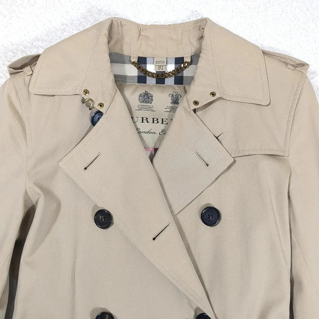 Extremadamente hermoso BURBERRY Burberry Trench Court Kenzington Novachk | 極美品 BURBERRY バーバリー トレンチコート ケンジントン ノバチェック