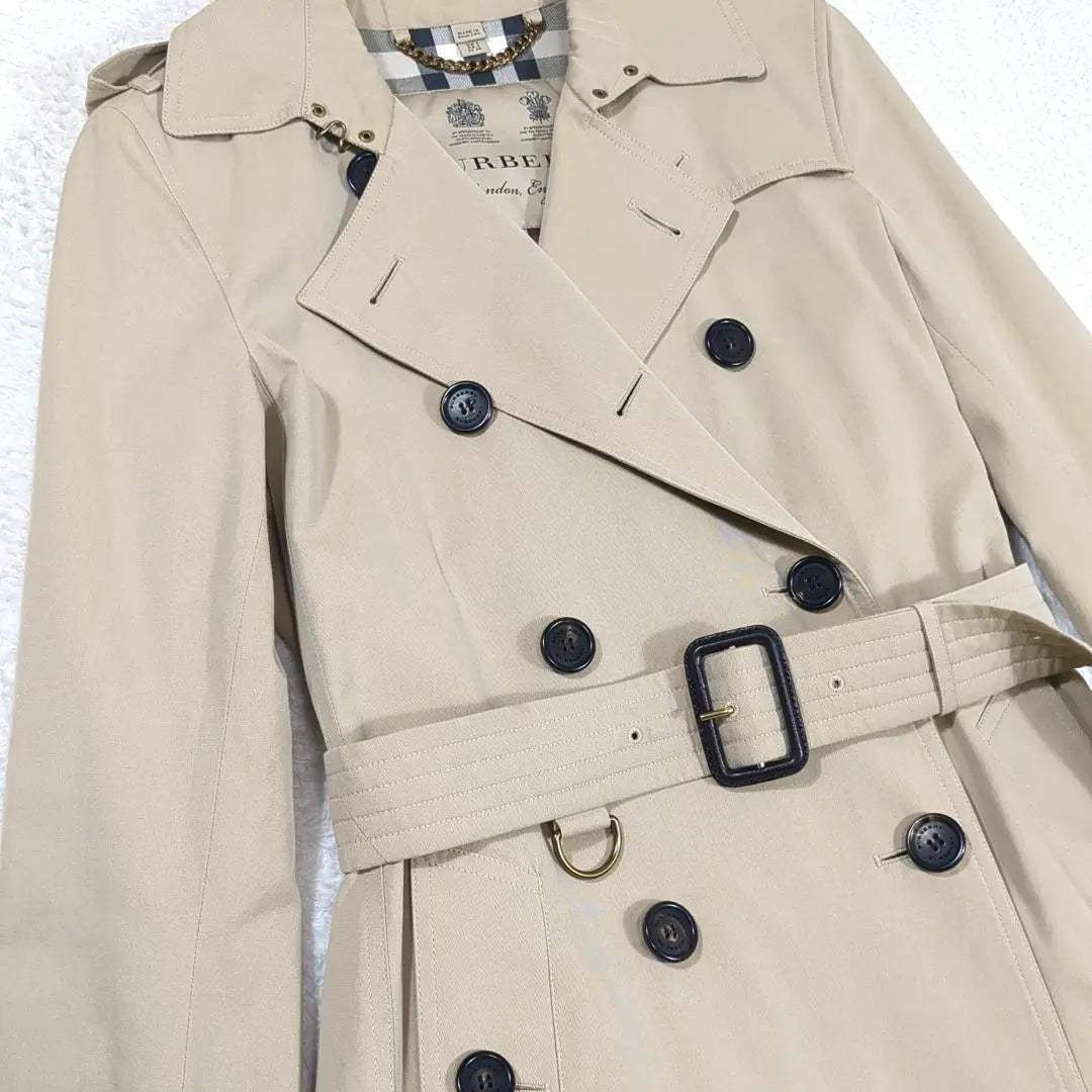 Extremadamente hermoso BURBERRY Burberry Trench Court Kenzington Novachk | 極美品 BURBERRY バーバリー トレンチコート ケンジントン ノバチェック