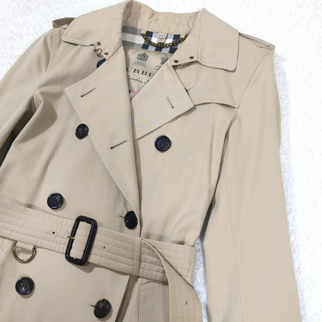 Extremadamente hermoso BURBERRY Burberry Trench Court Kenzington Novachk | 極美品 BURBERRY バーバリー トレンチコート ケンジントン ノバチェック