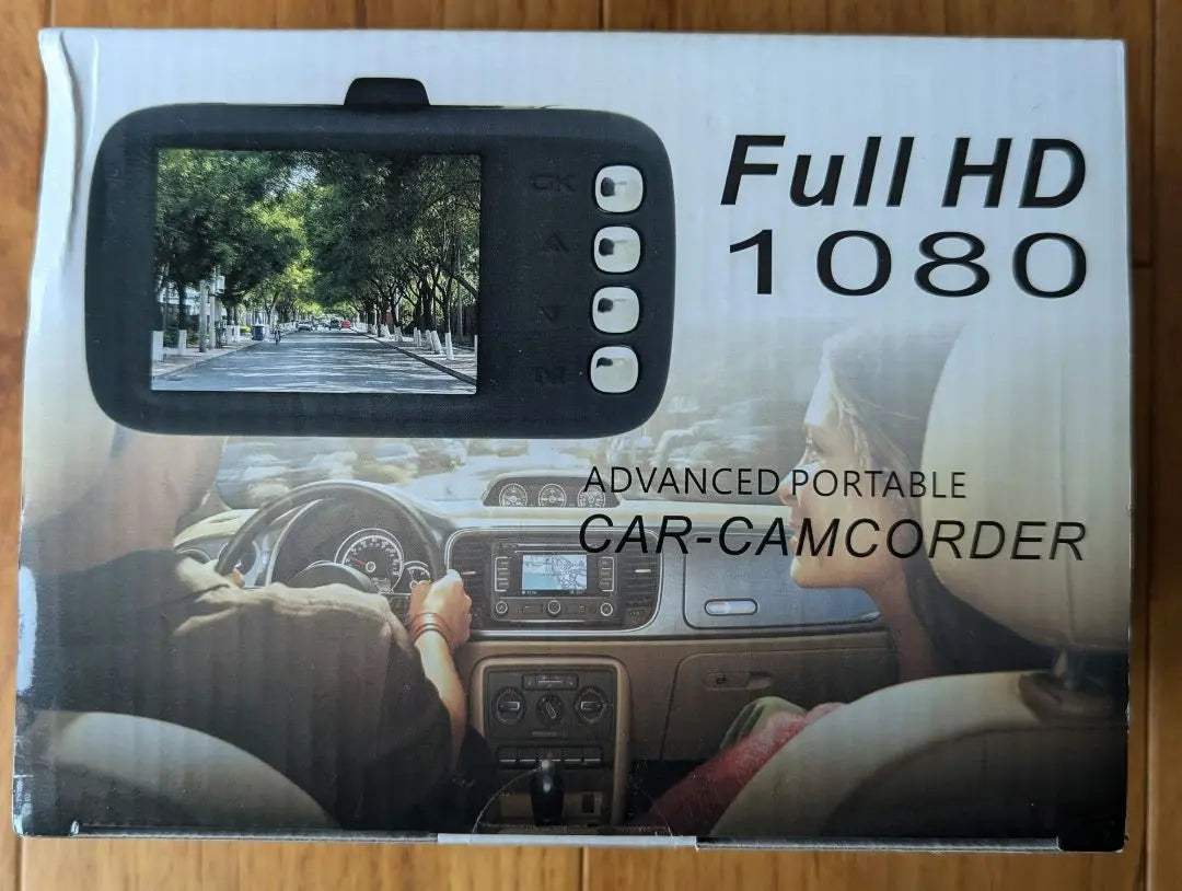 Full HD 1080 dashcam recorder equipped with G sensor