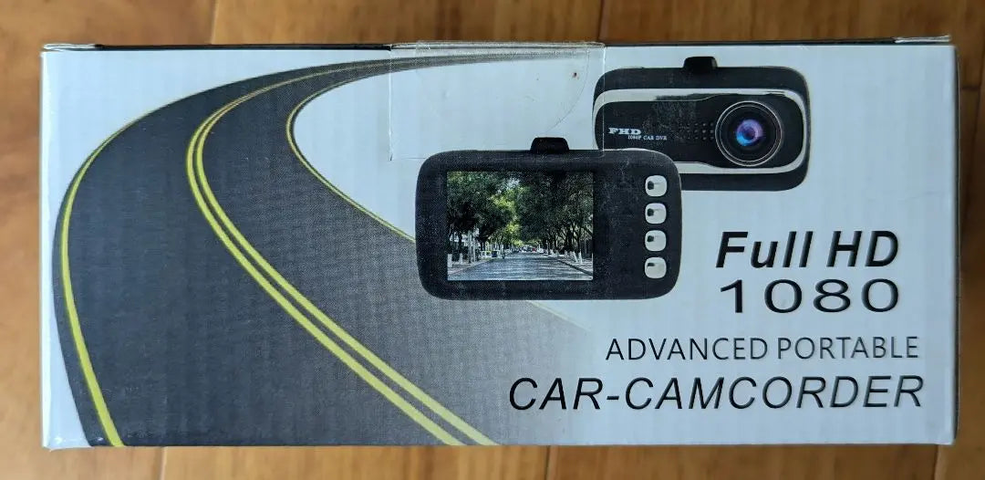 Full HD 1080 dashcam recorder equipped with G sensor