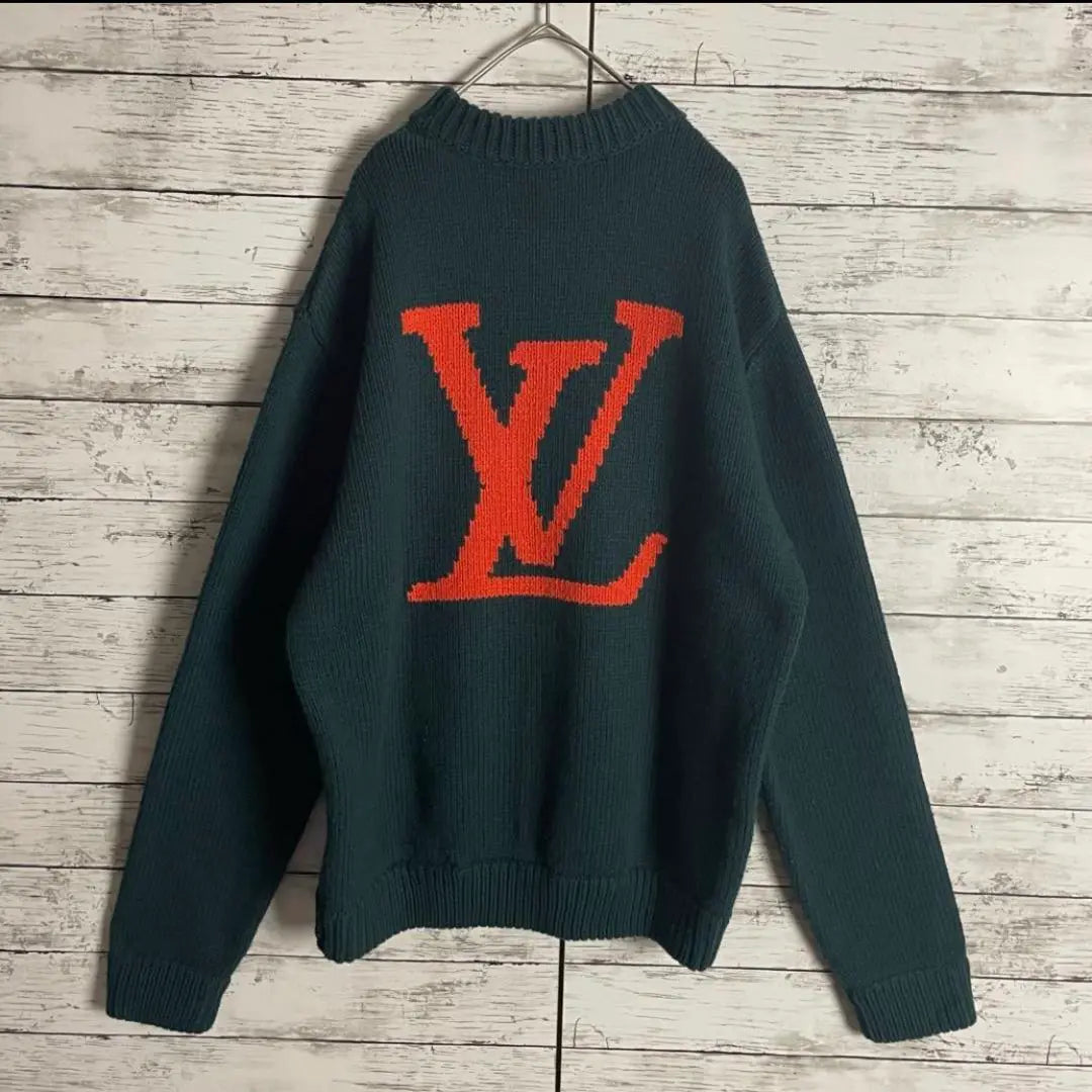 [Good condition, with tag] Louis Vuitton Virgil Abloh Handmade Knit