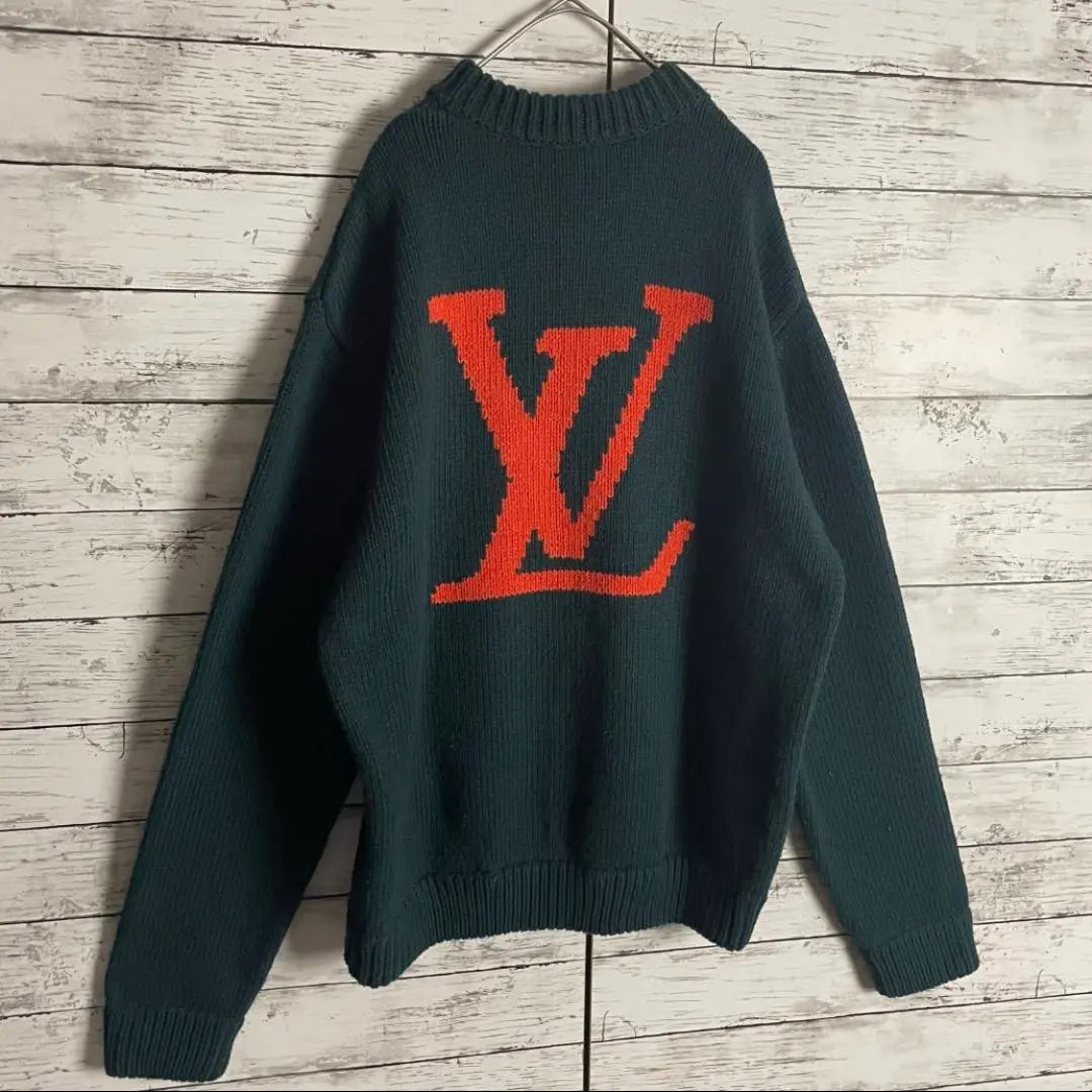 [Good condition, with tag] Louis Vuitton Virgil Abloh Handmade Knit