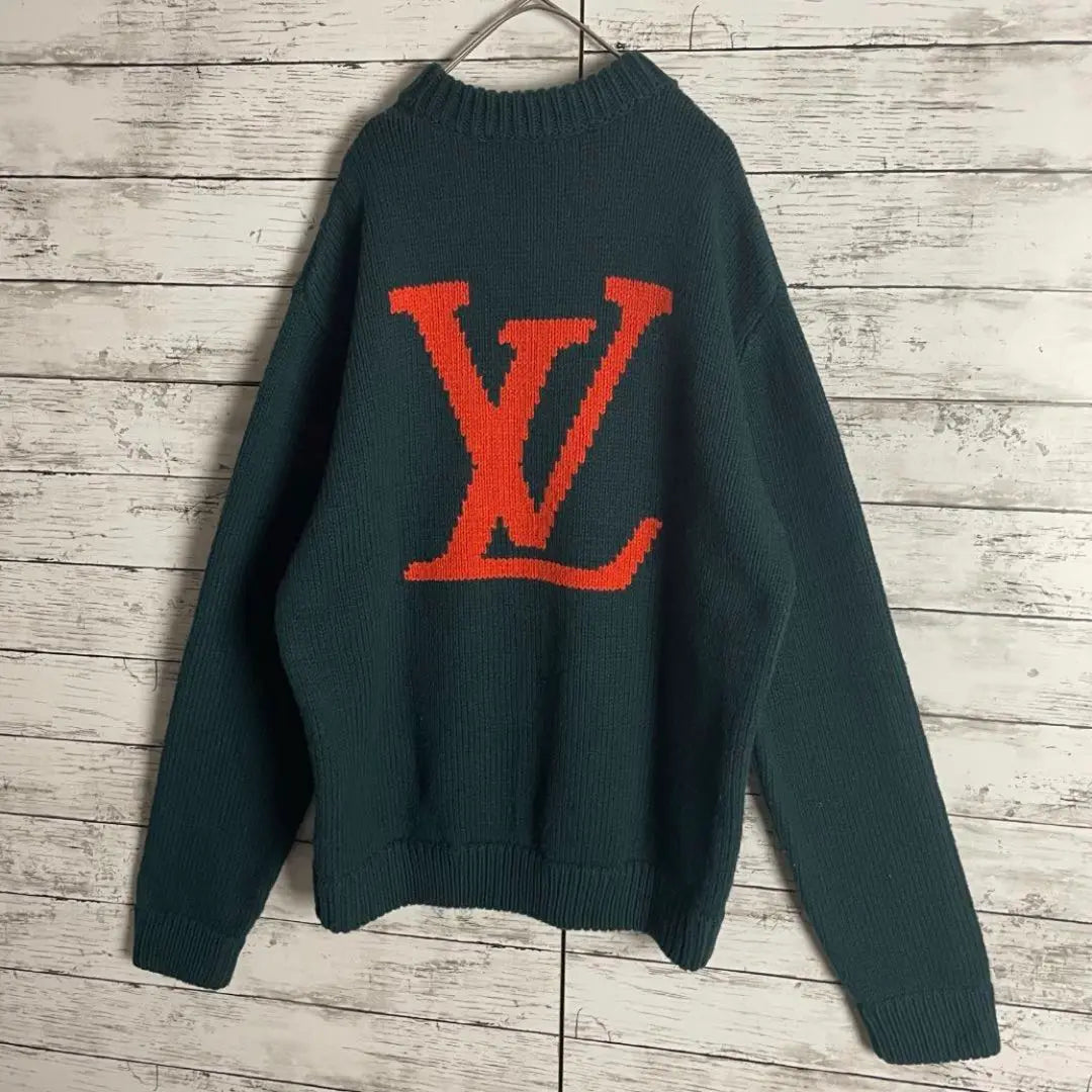 [Good condition, with tag] Louis Vuitton Virgil Abloh Handmade Knit