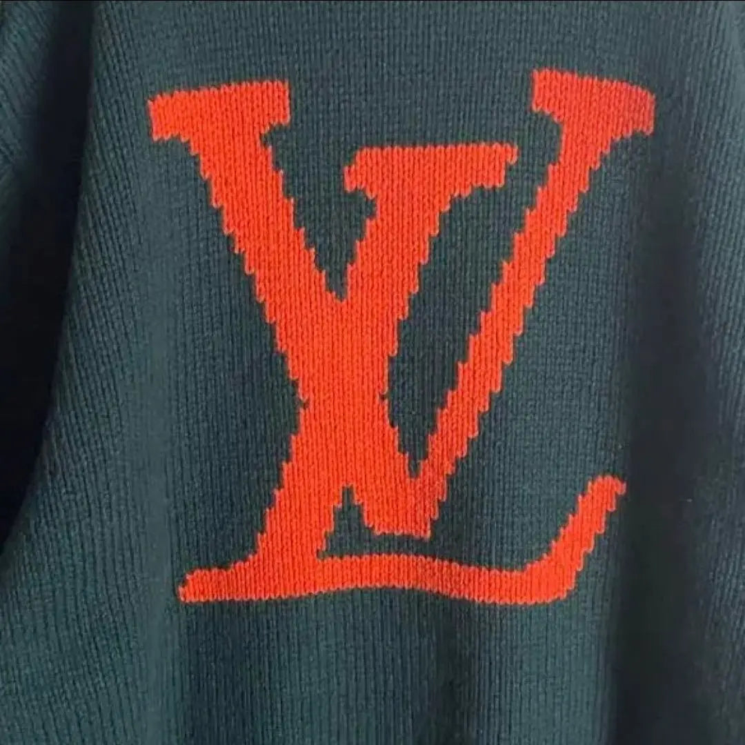 [Good condition, with tag] Louis Vuitton Virgil Abloh Handmade Knit