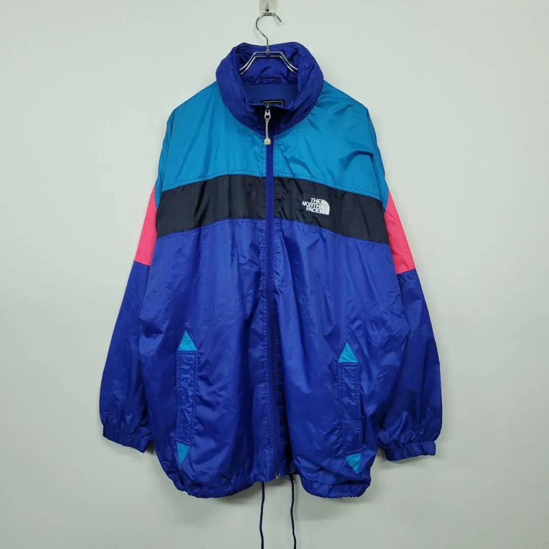 [Used clothing] The North Face Embroidered Nylon Jacket Multi Blue