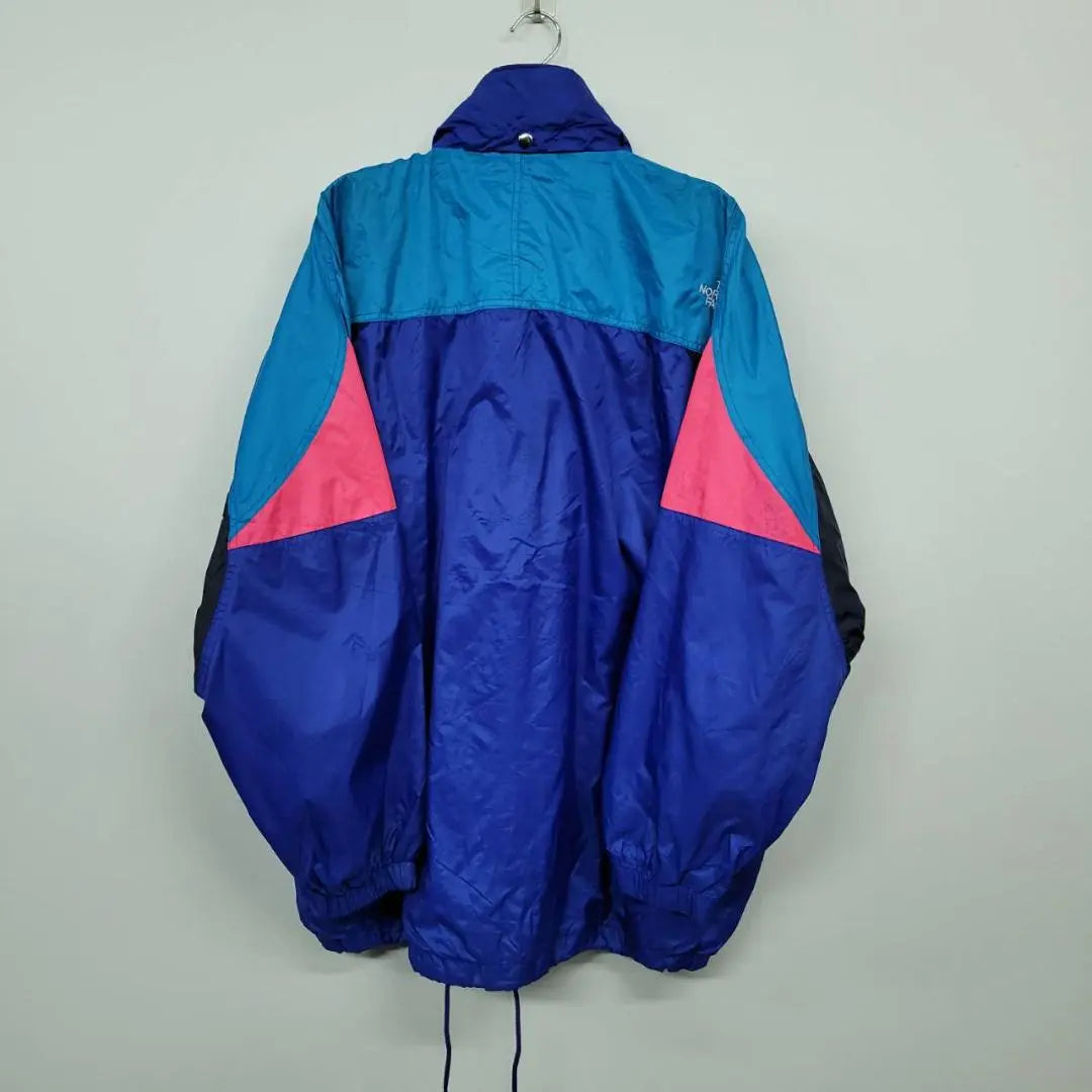 [Used clothing] The North Face Embroidered Nylon Jacket Multi Blue