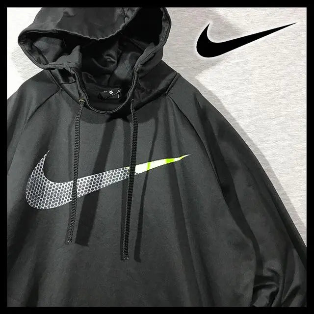 [NIKE] Sudadera con capucha Nike DRYFIT con logotipo grande