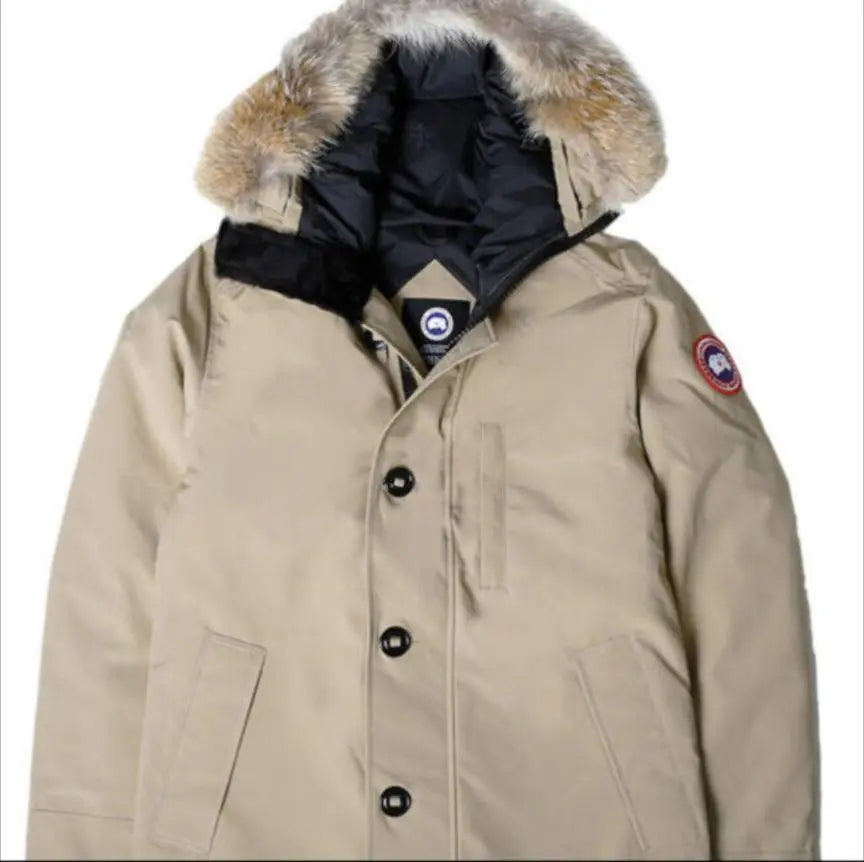 Canada Goose Jasper Beige Down Jacket