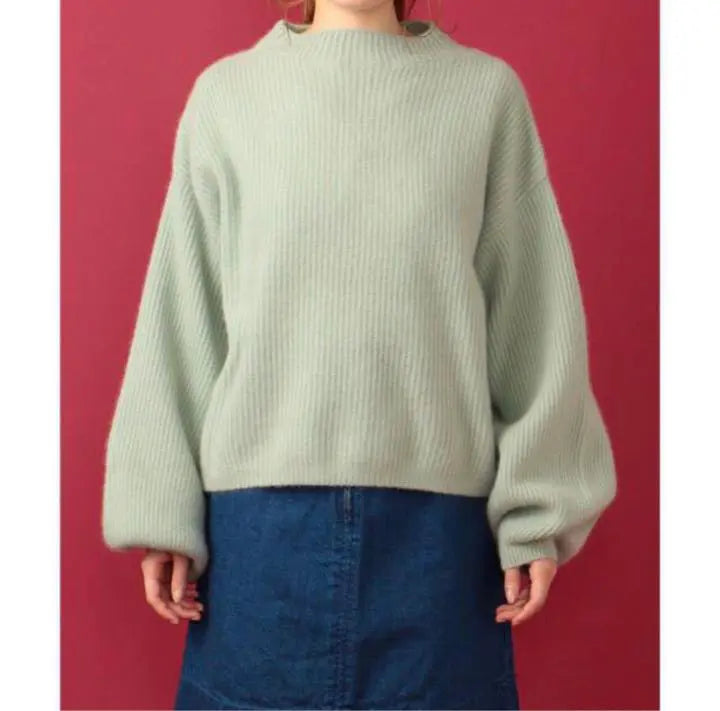 ✿︎deicy✿︎ wool angora knit pullover