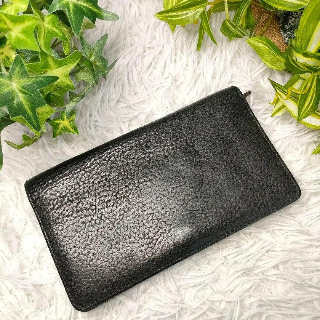 Stylecraft long wallet black leather STYLE CRAFT wallet leather black