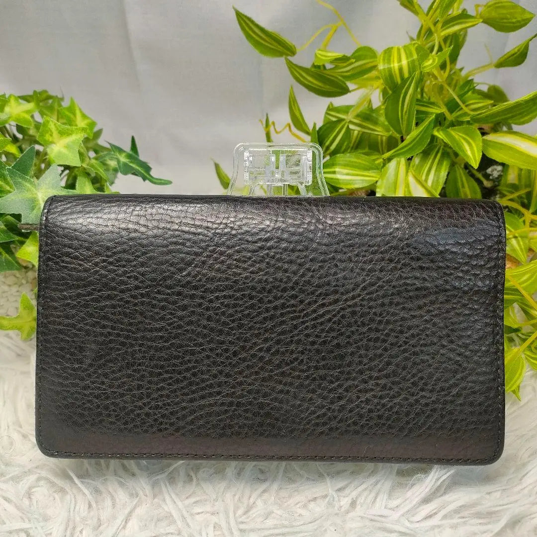 Stylecraft long wallet black leather STYLE CRAFT wallet leather black