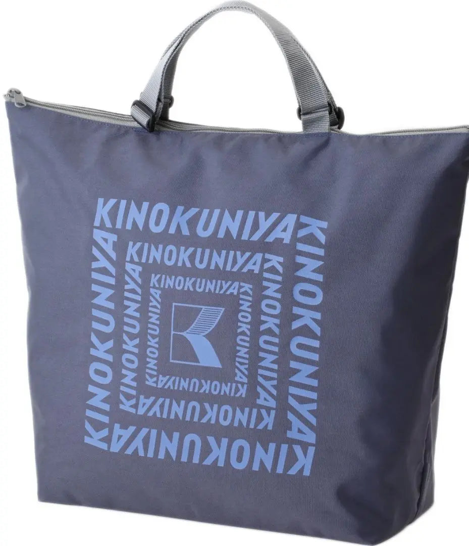 KINOKUNIYA★Large zip-up shoulder strap with adjustable handle