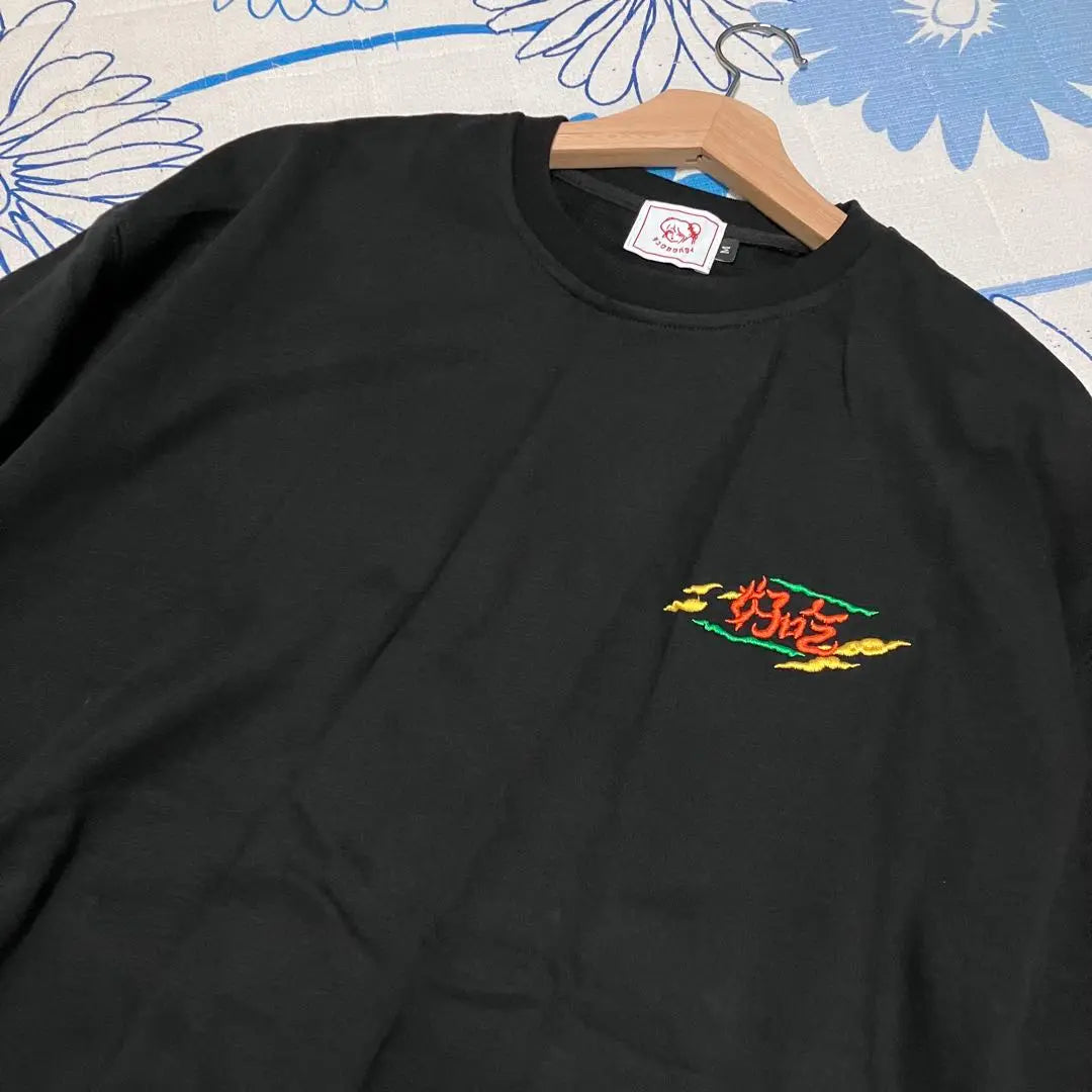 [Rare] Chukata Betai San Lemo Collaboration embroidery sweatshirt | 【希少】チュウカタベタイ サンレモ コラボ　刺繍 スウェット