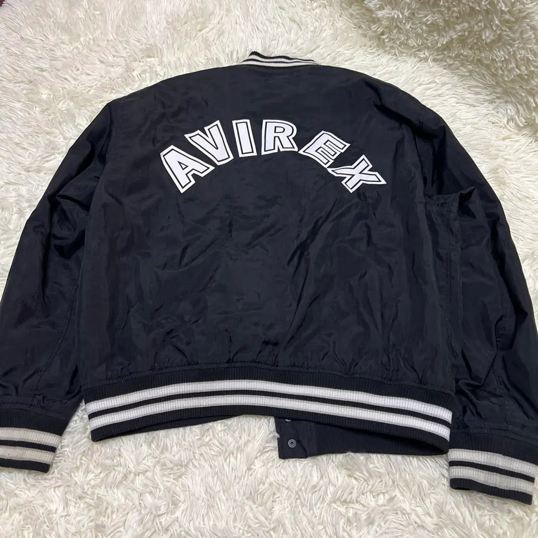 [Sold out] AVIREX RAIDERS Stadium Jacket XL Black Men's