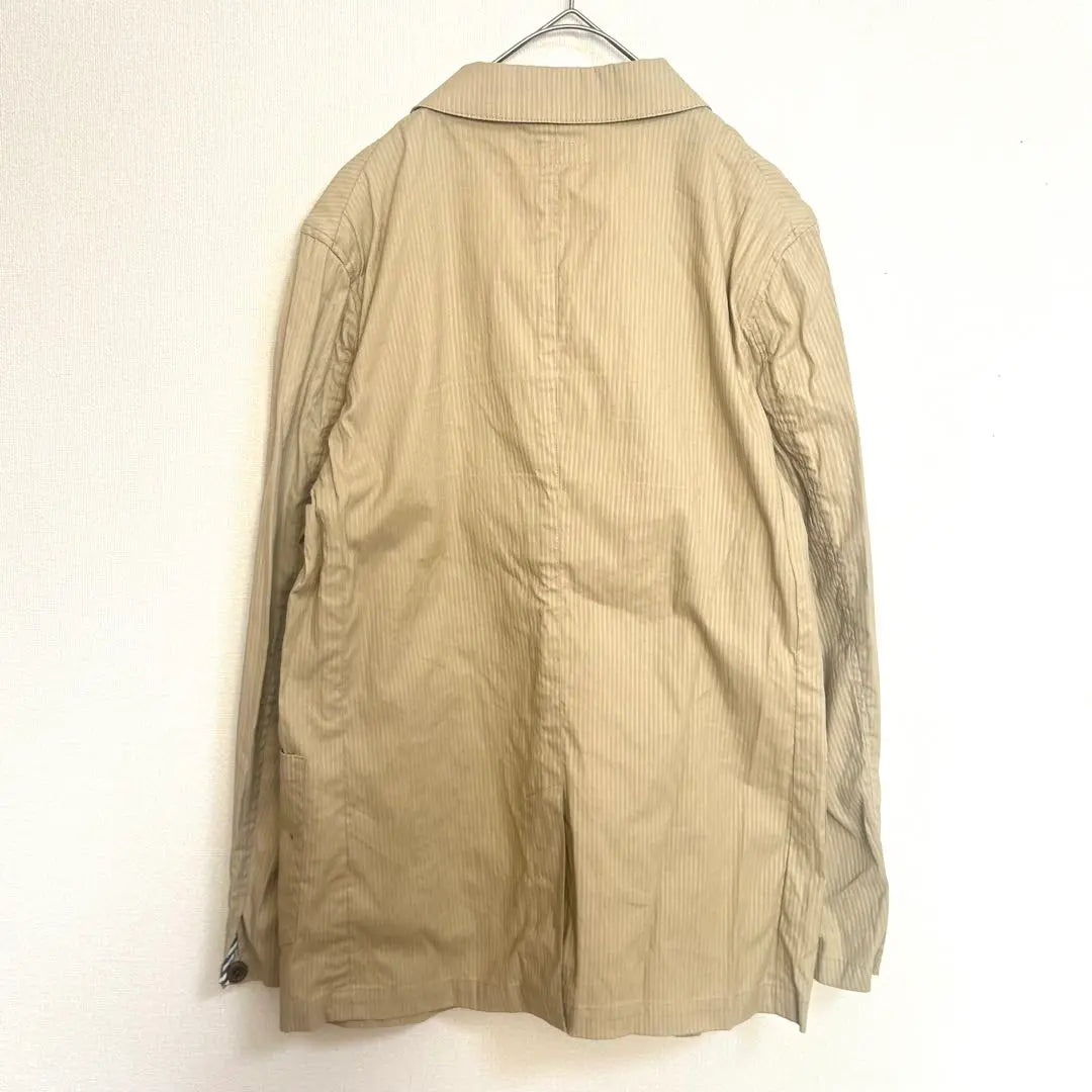 UNITED ARROWS Chaqueta sastre M rayas beige 3054 | UNITED ARROWSテーラードジャケット M ストライプ ベージュ3054