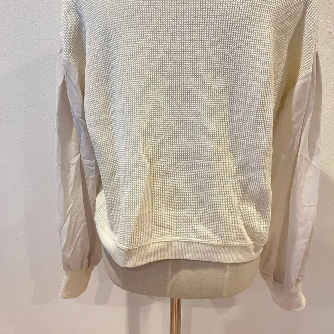 [Good condition] IVISUTO top knit sweater long sleeve high neck women's | 【美品】IVISUTOトップス ニット セーター 長袖 ハイネック レディース