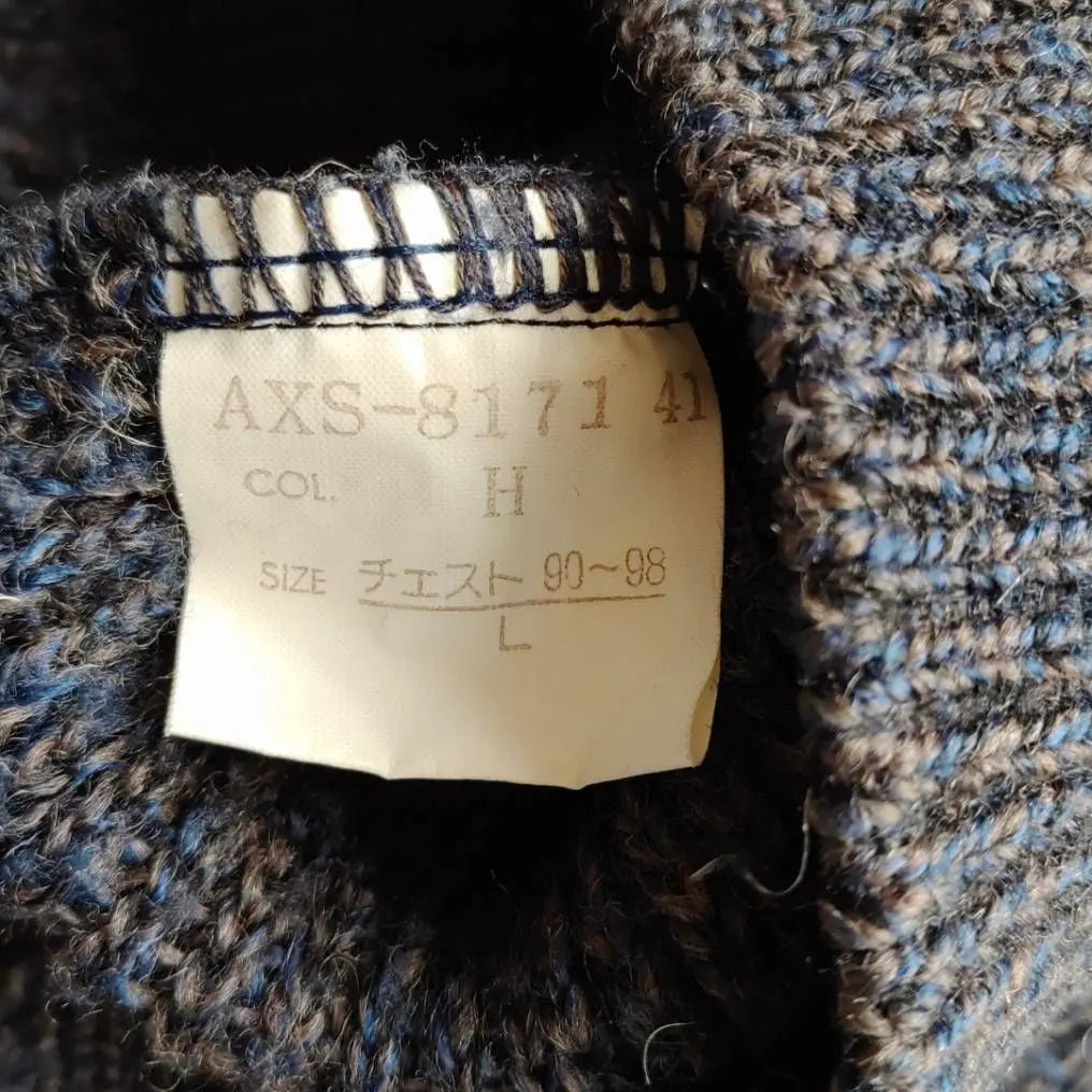 [Christian Dior] Mixed Wool Mock Neck Knit Sweater