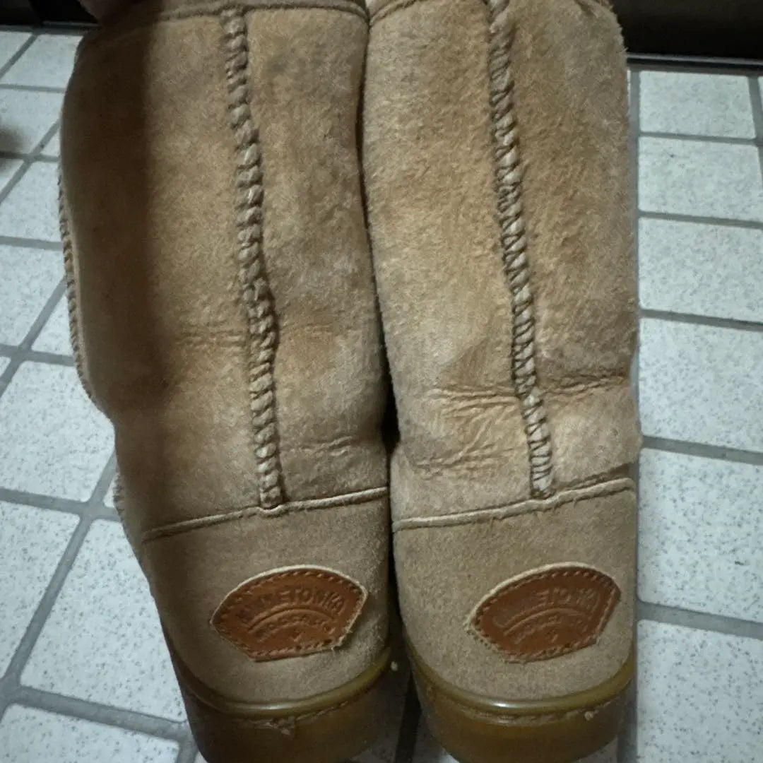 Minnetonka sheepskin boots