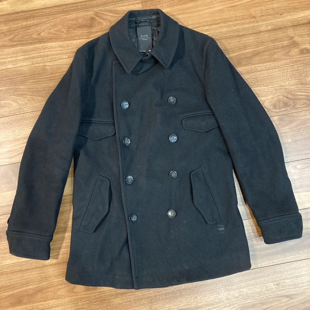 [Good condition] G-STAR RAW Wool Coat Double M Size