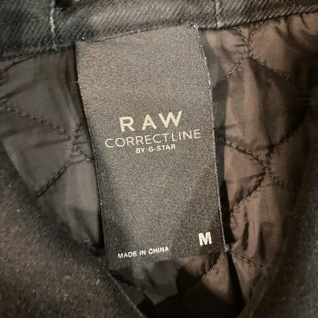 [Good condition] G-STAR RAW Wool Coat Double M Size