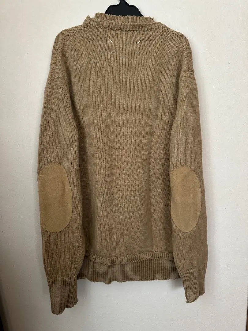 Maison Margiela Elbow Patch Crew Neck Sweater | Maison Margiela エルボーパッチ　クルーネックセーター