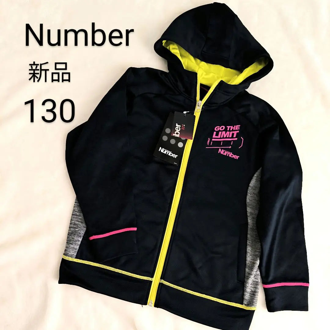 [New] Number Junior Sweatshirt Jersey 130 Navy