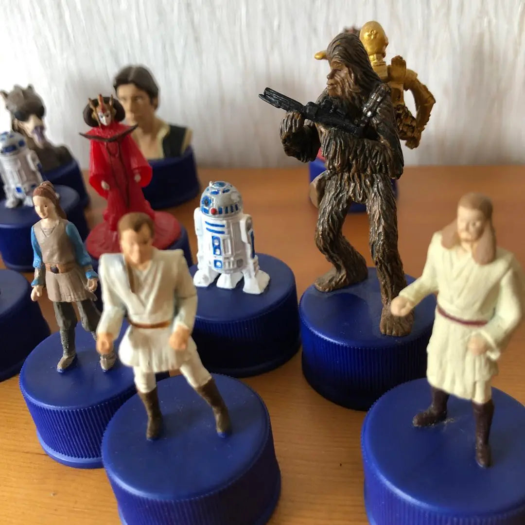 Star Wars Figure Bottle Cap Limited Edition Not for Sale Set