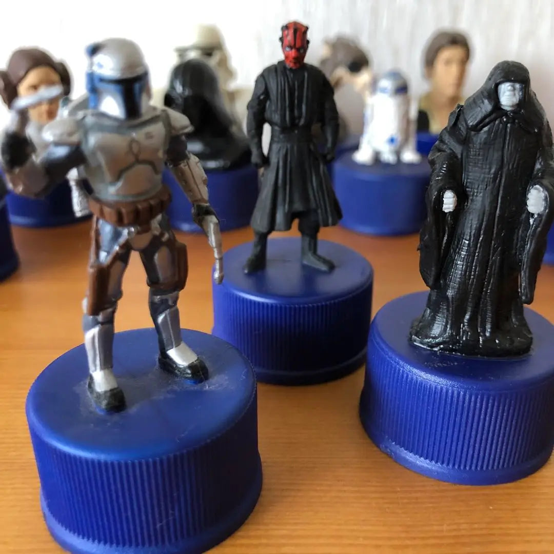 Star Wars Figure Bottle Cap Limited Edition Not for Sale Set