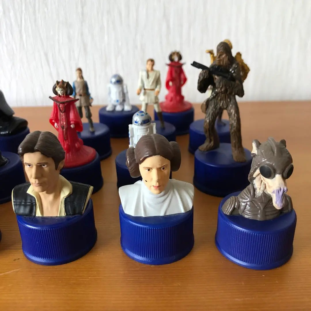 Star Wars Figure Bottle Cap Limited Edition Not for Sale Set