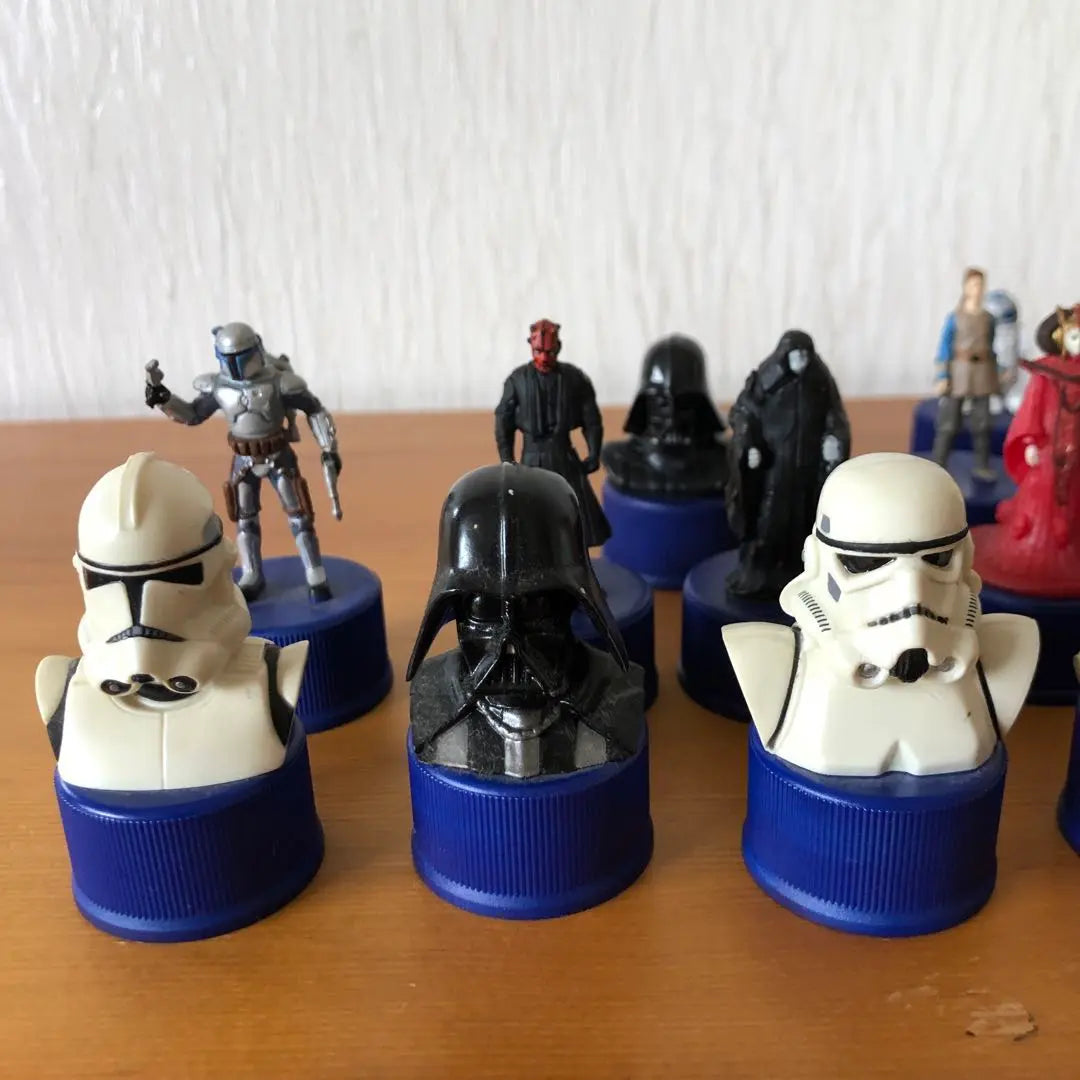 Star Wars Figure Bottle Cap Limited Edition Not for Sale Set