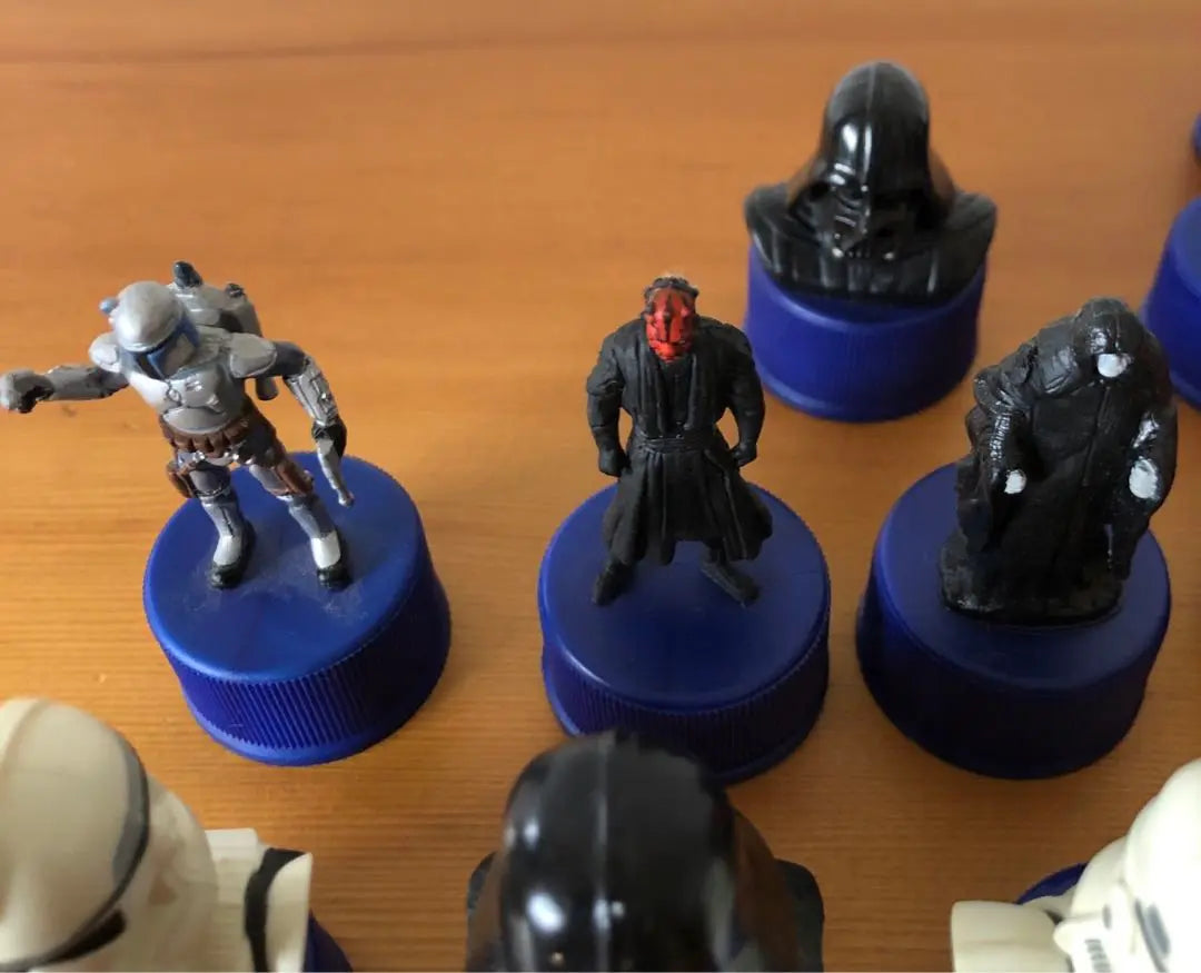 Star Wars Figure Bottle Cap Limited Edition Not for Sale Set