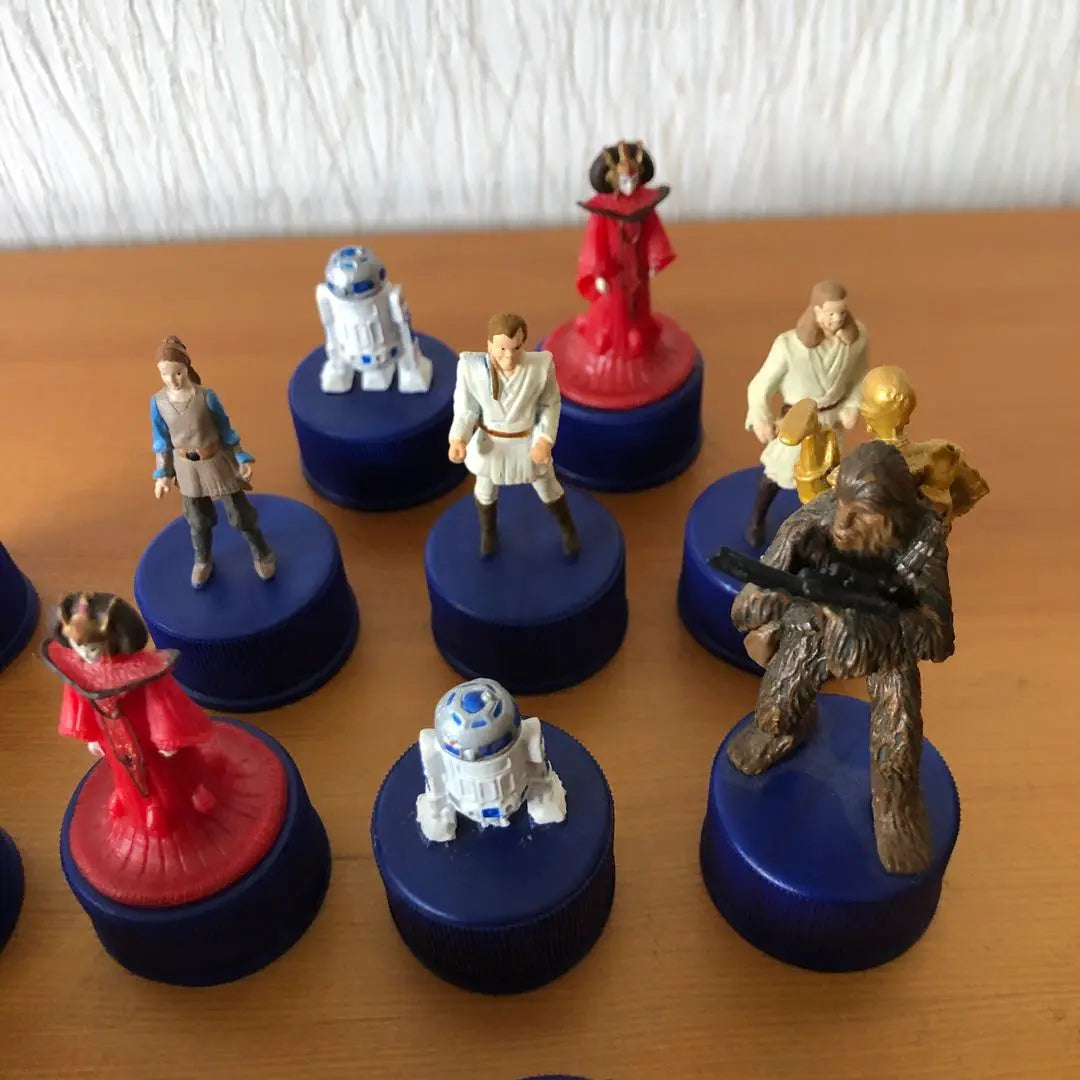 Star Wars Figure Bottle Cap Limited Edition Not for Sale Set