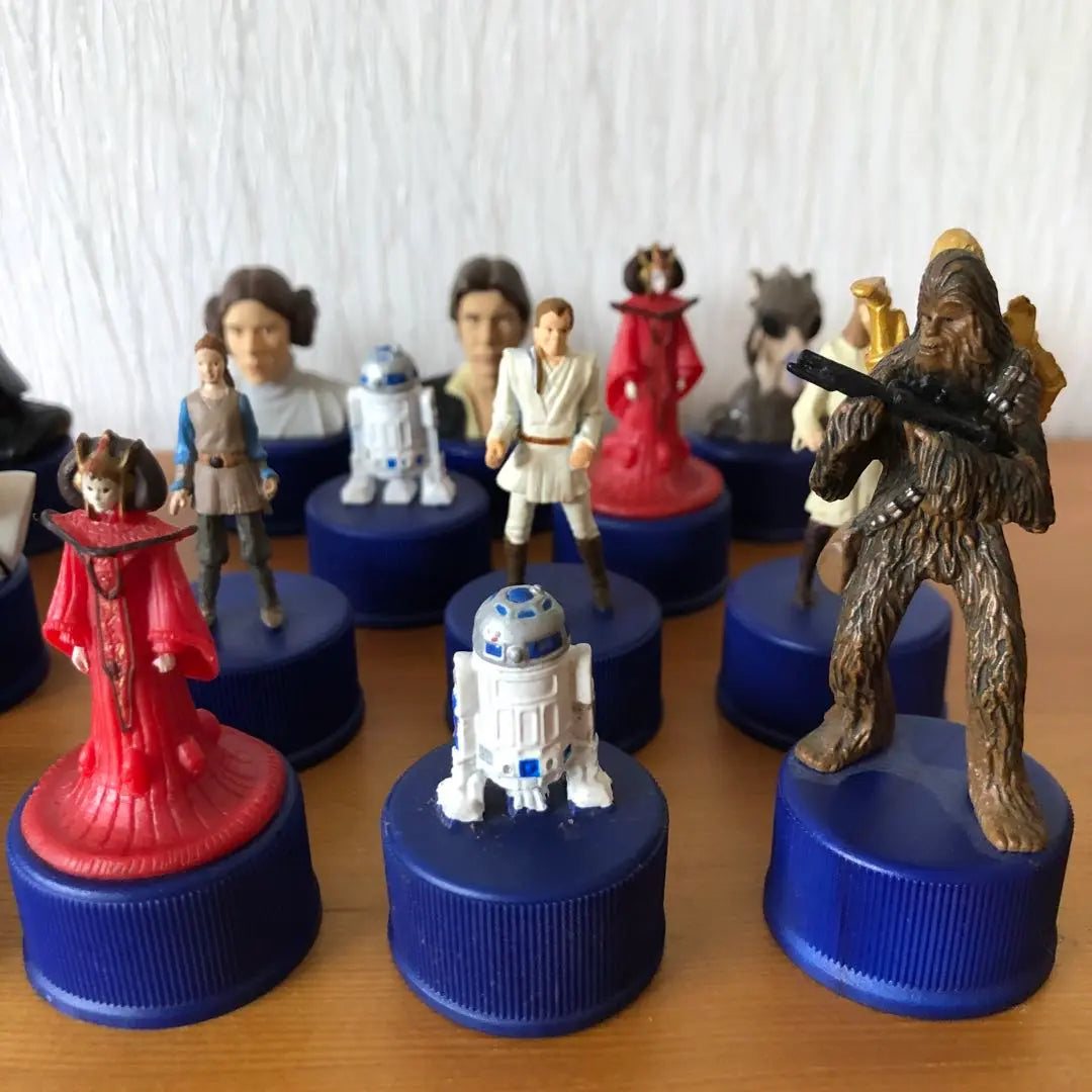 Star Wars Figure Bottle Cap Limited Edition Not for Sale Set