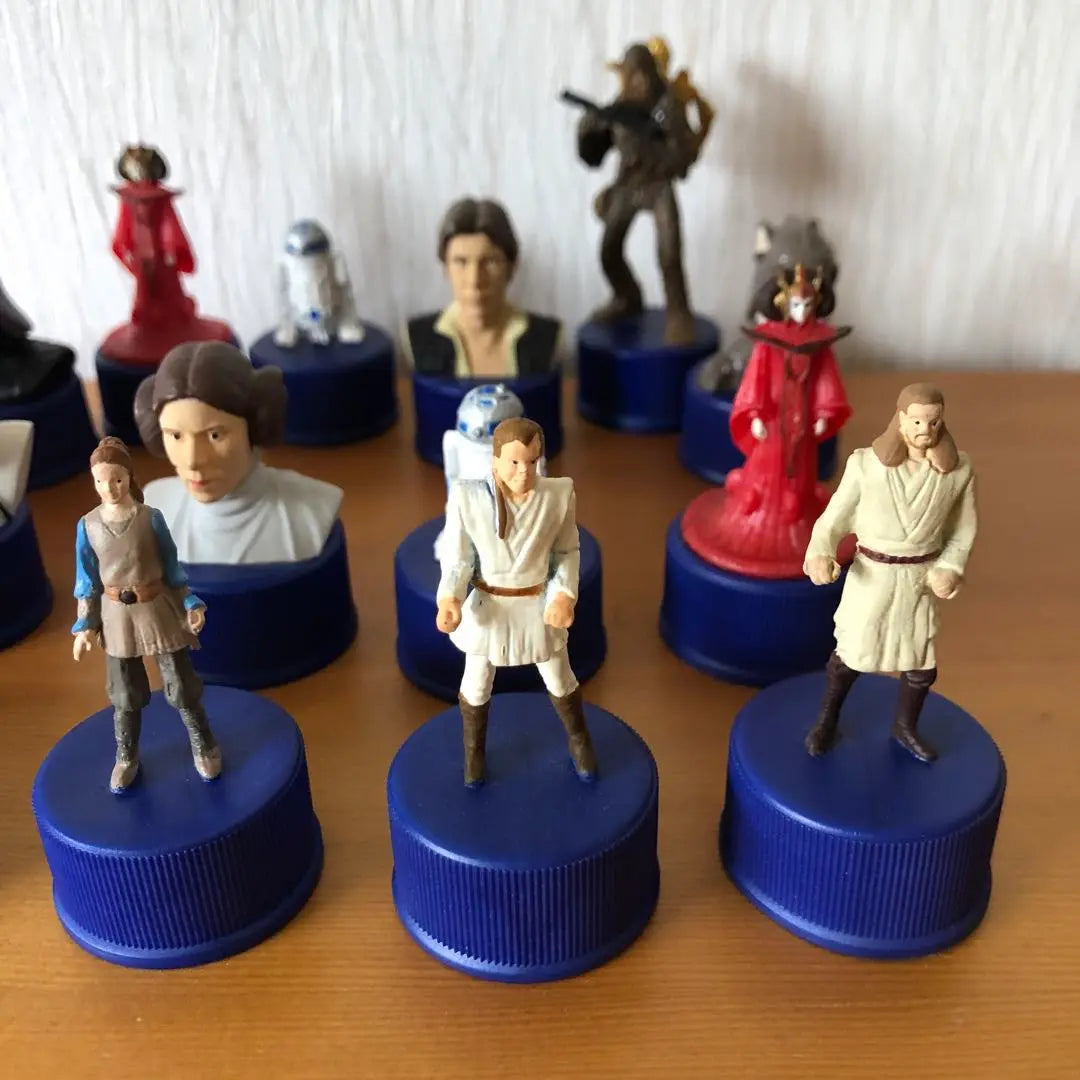 Star Wars Figure Bottle Cap Limited Edition Not for Sale Set