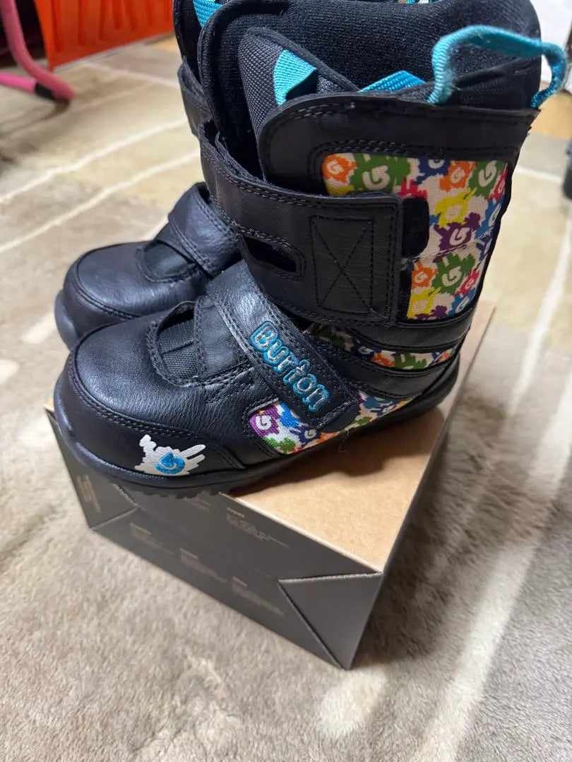 Botas de fijación para snowboard para niños de Burton