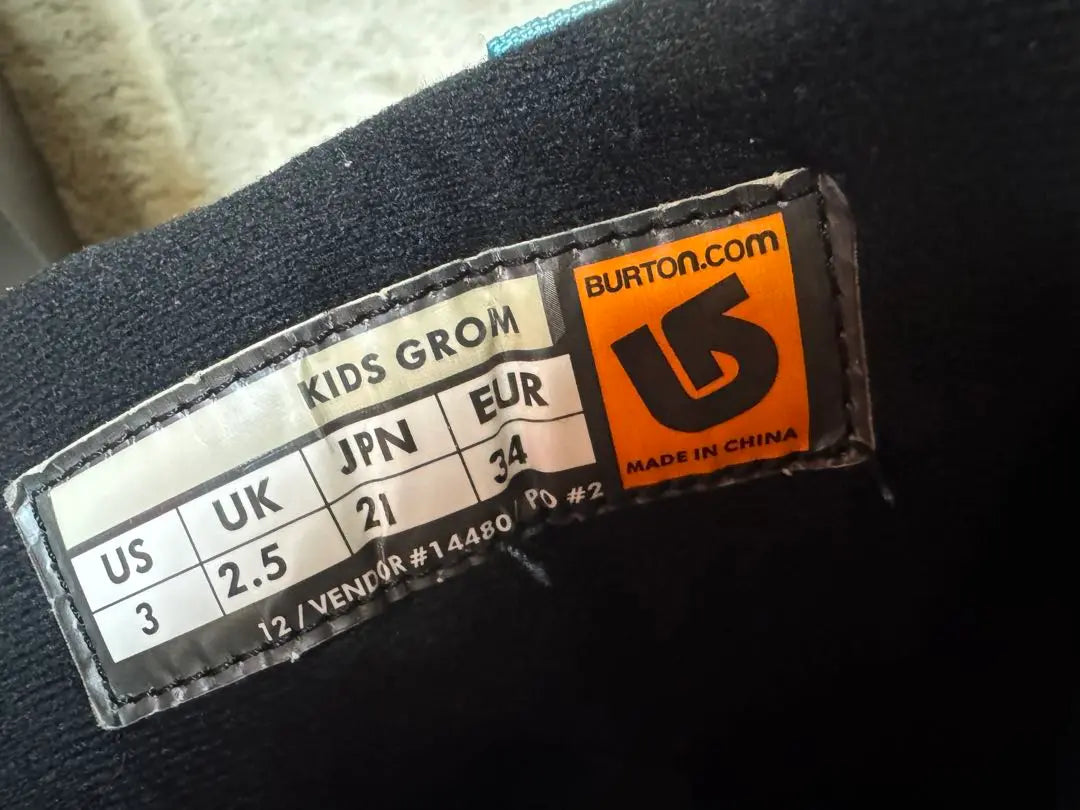 Botas de fijación para snowboard para niños de Burton