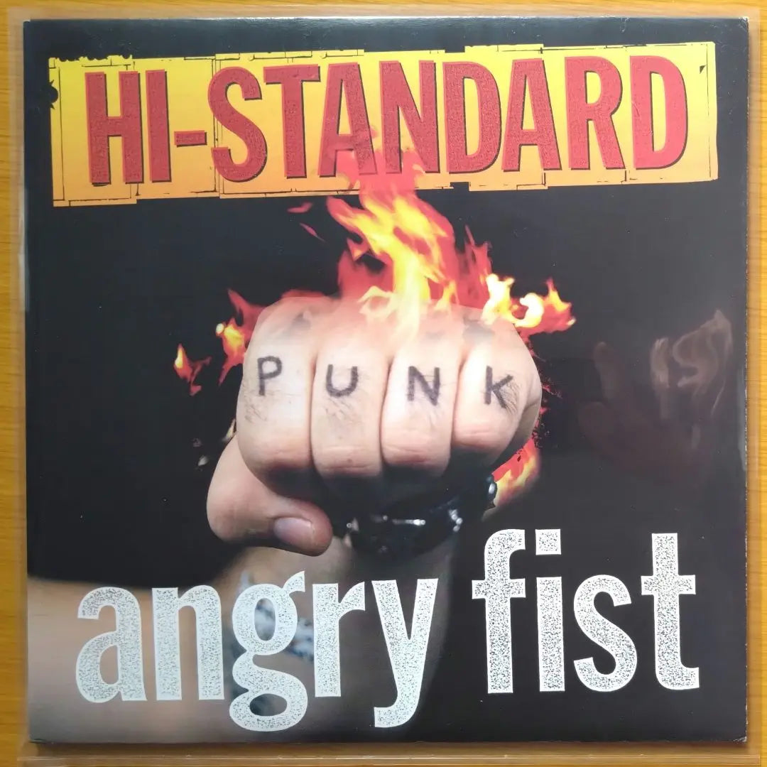 HI-STANDARD angry fist record