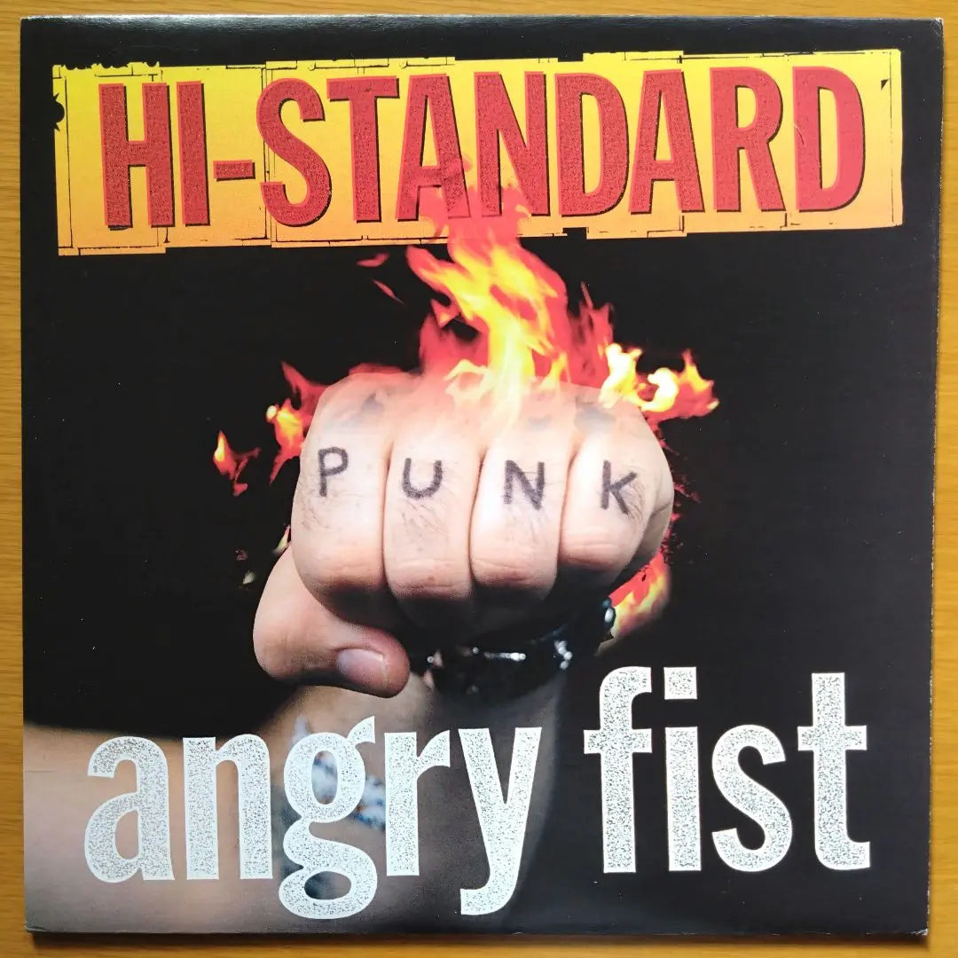 HI-STANDARD angry fist record