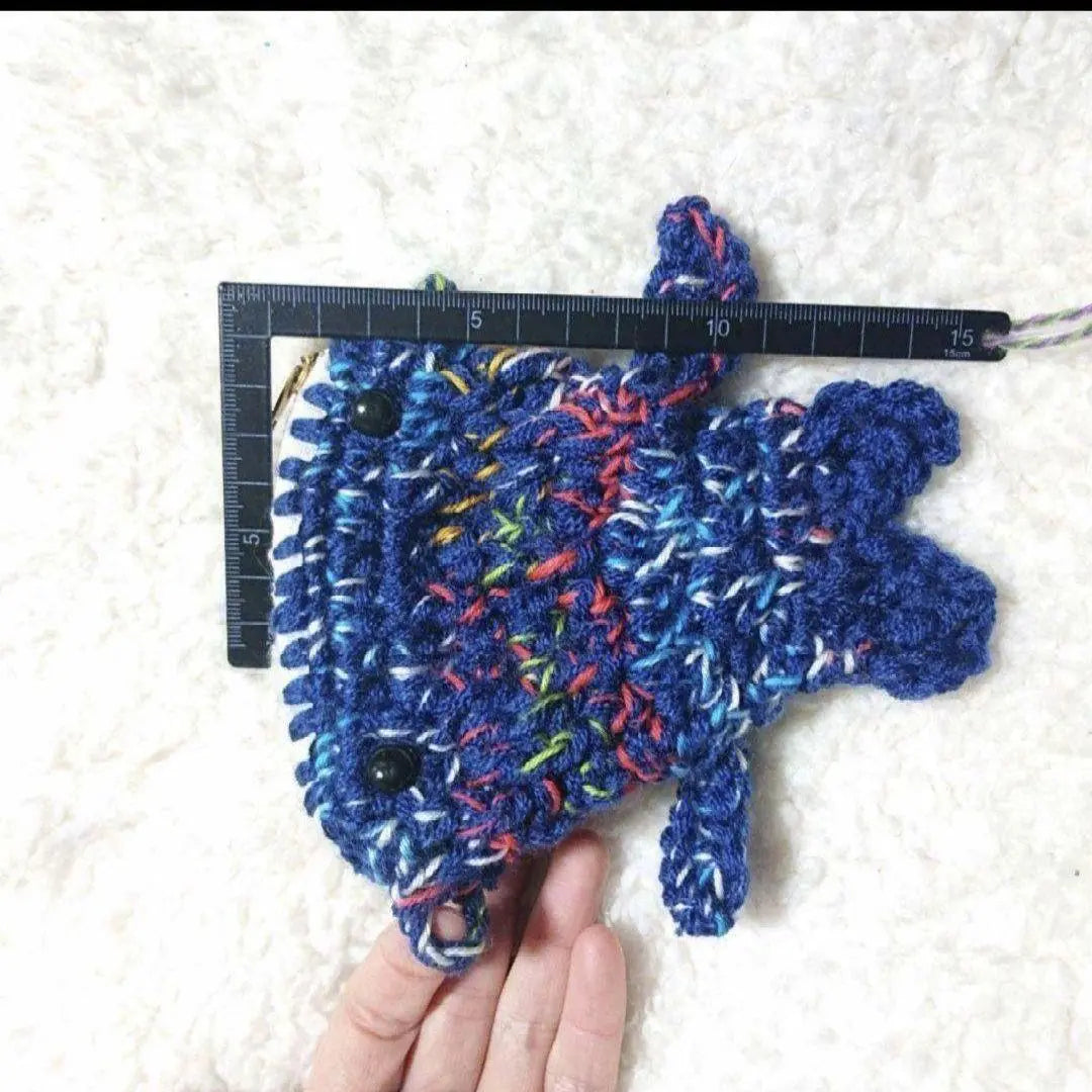 ●30. Estuche para amigurumi de tiburón ballena pequeño...Porta accesorios