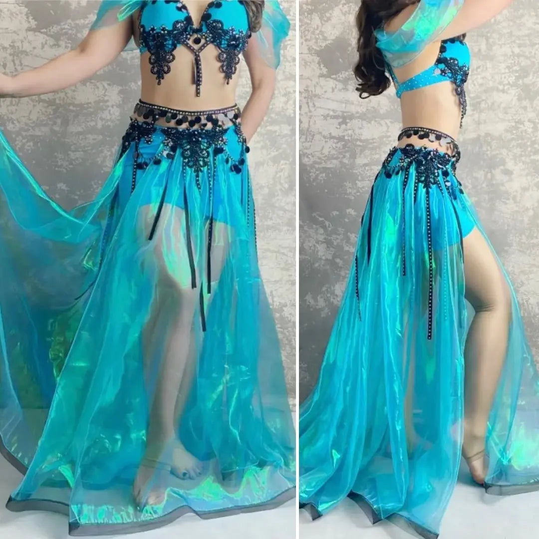 Traje de danza del vientre para danza del vientre New Jasmine Stage Hafra