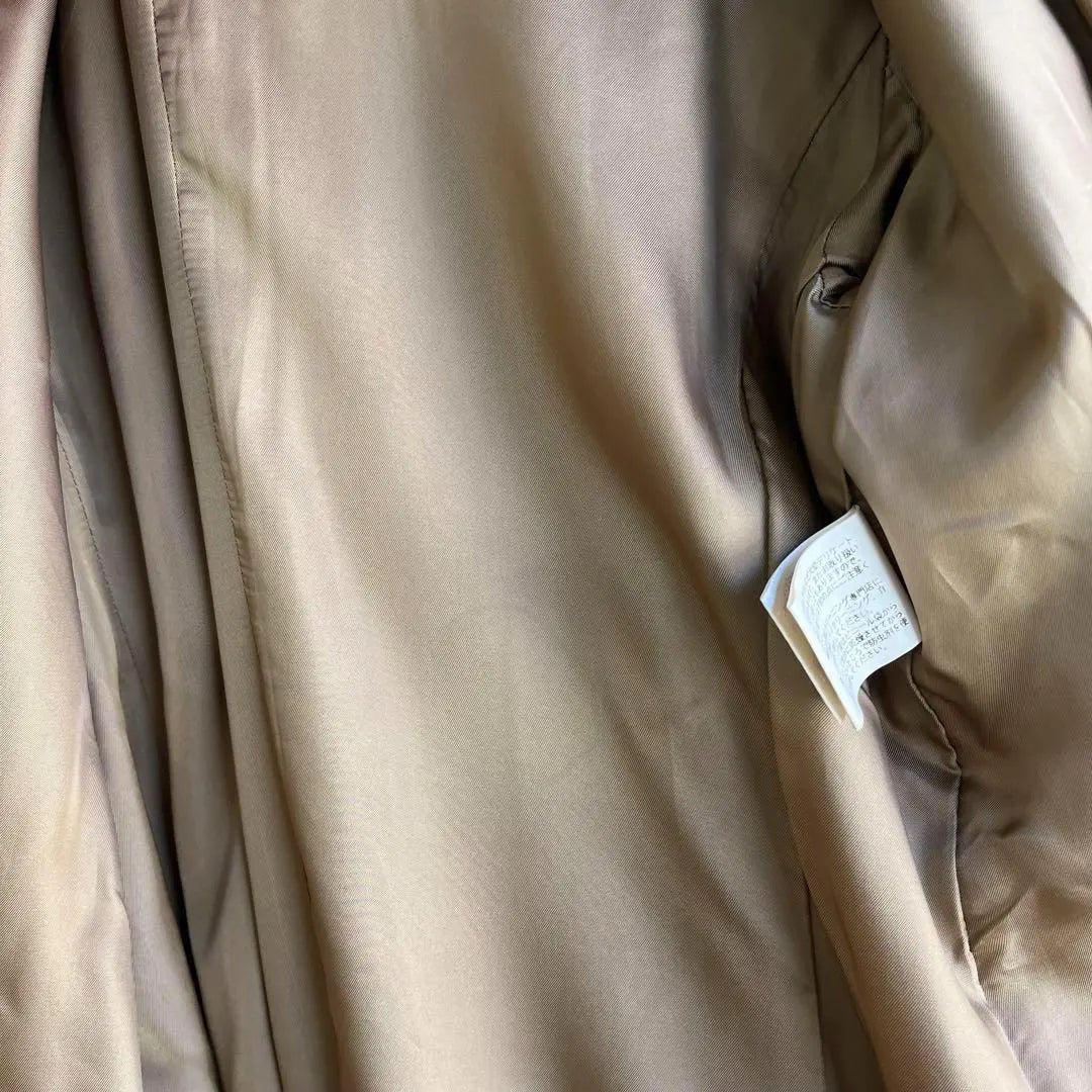 Abrigo de lana de mezcla de cachemira para mujer ANAYI en perfecto estado, talla 38, beige