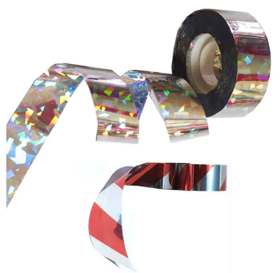 [Set of 2] Bird repellent glitter tape Bird repellent tape hologram