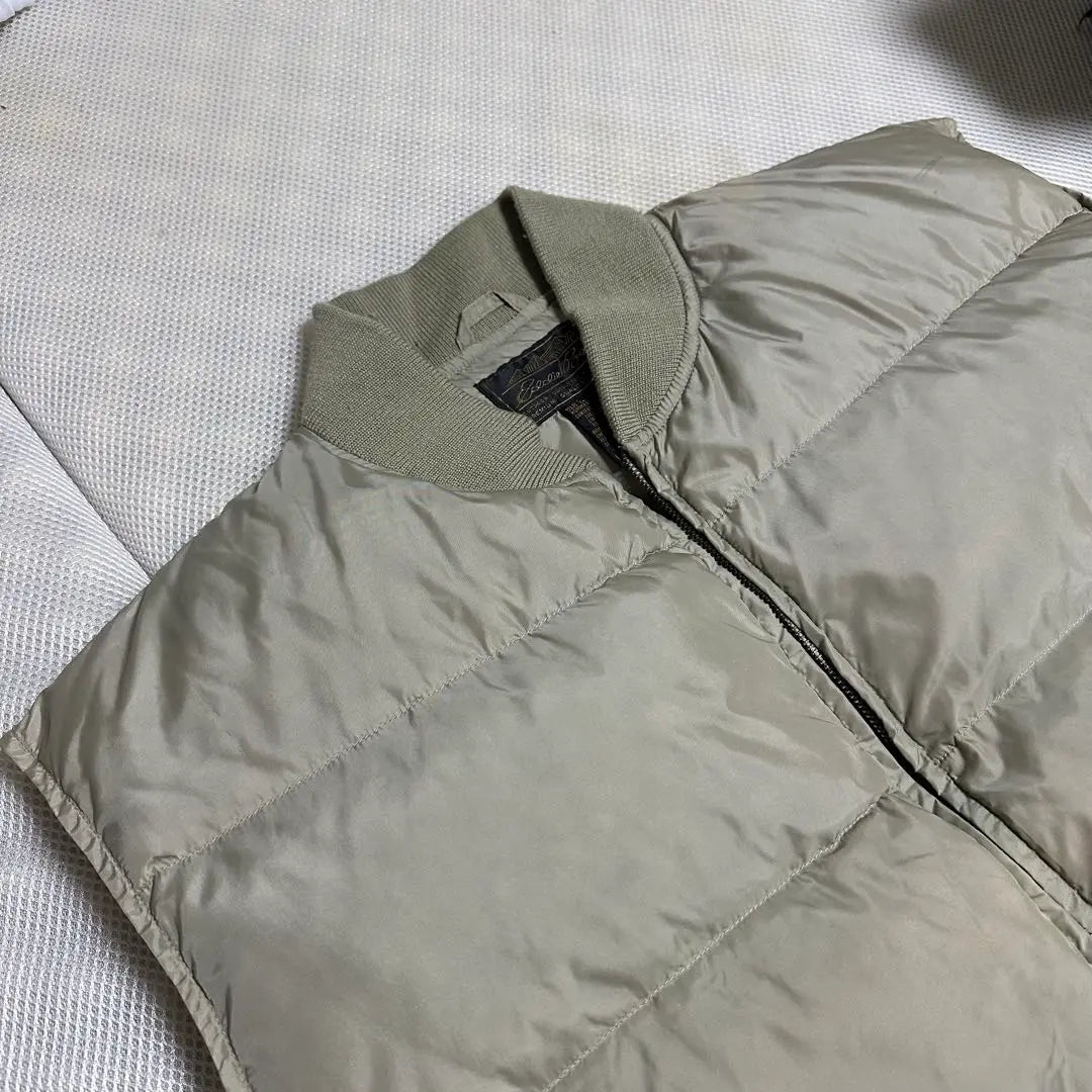 eddie bauer 80s vintage goose down vest Hikari Shibata