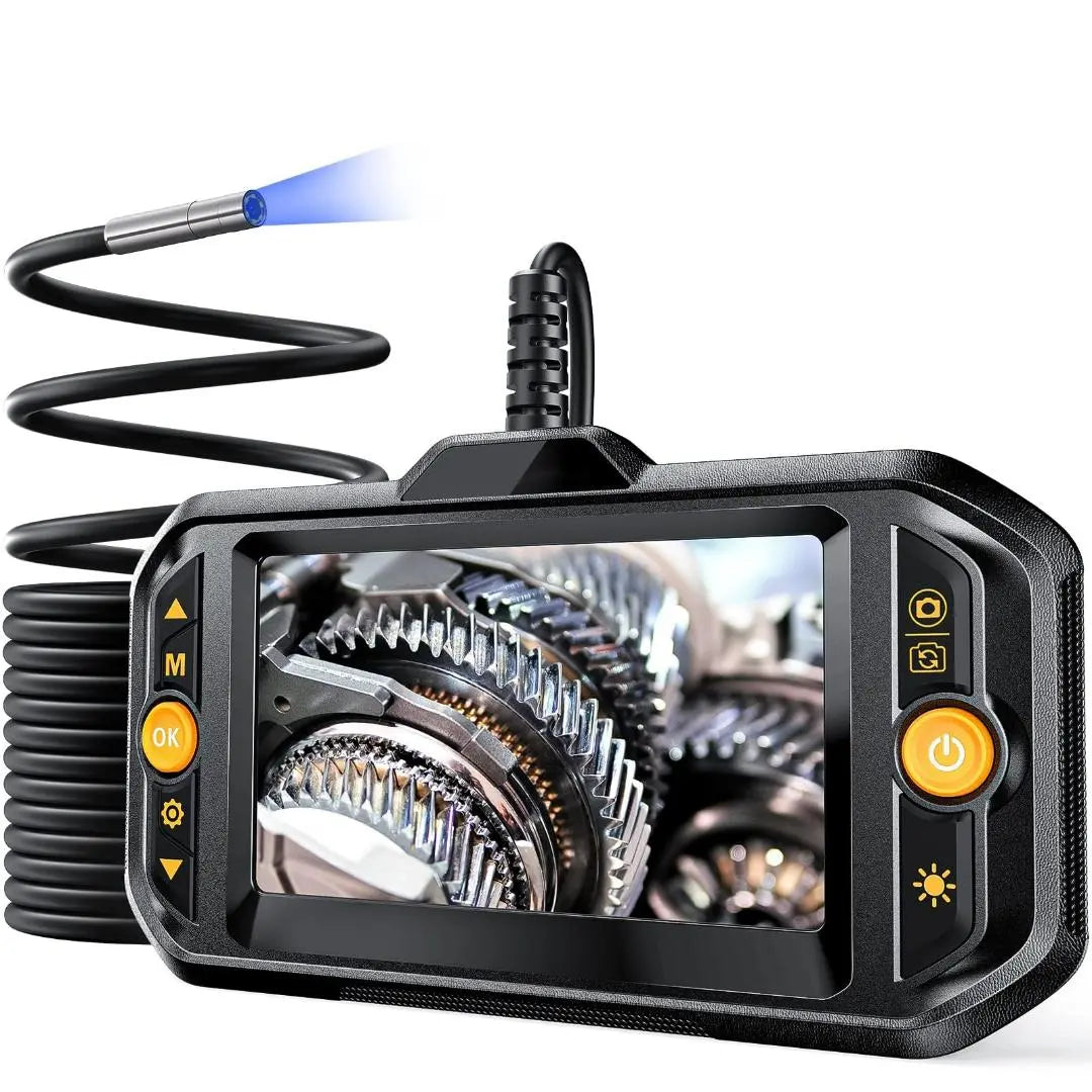 ☆ IP67 waterproof endoscope camera with 5.5mm ultra-fine lens, multi-function dimming